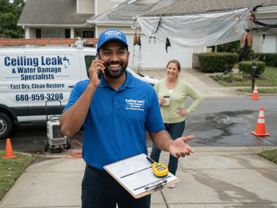 Ceiling Leak Cleanup Steubenville, OH FAQs
